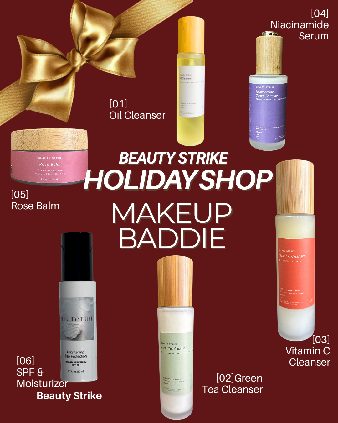 The Holiday Edit: Makeup Baddie