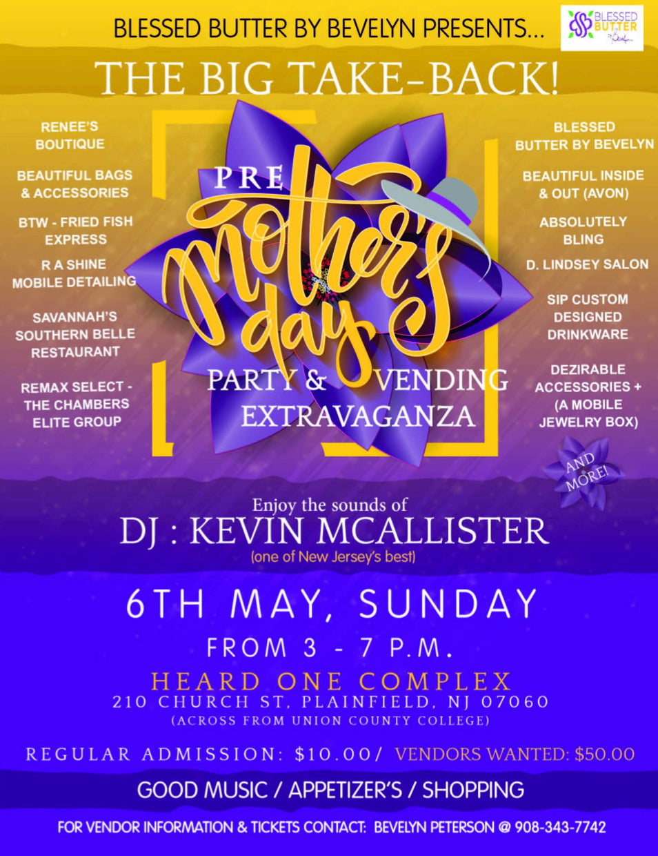 Pre-Mothers Day Party & Vending Extravaganza